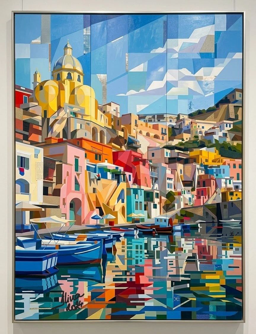 ArteDiAlina.com painting: San Michele
